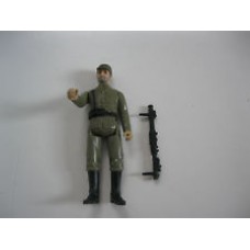 Indiana Jones con uniforme alemán, figura kenner 1982 , con arma OPEN BOX